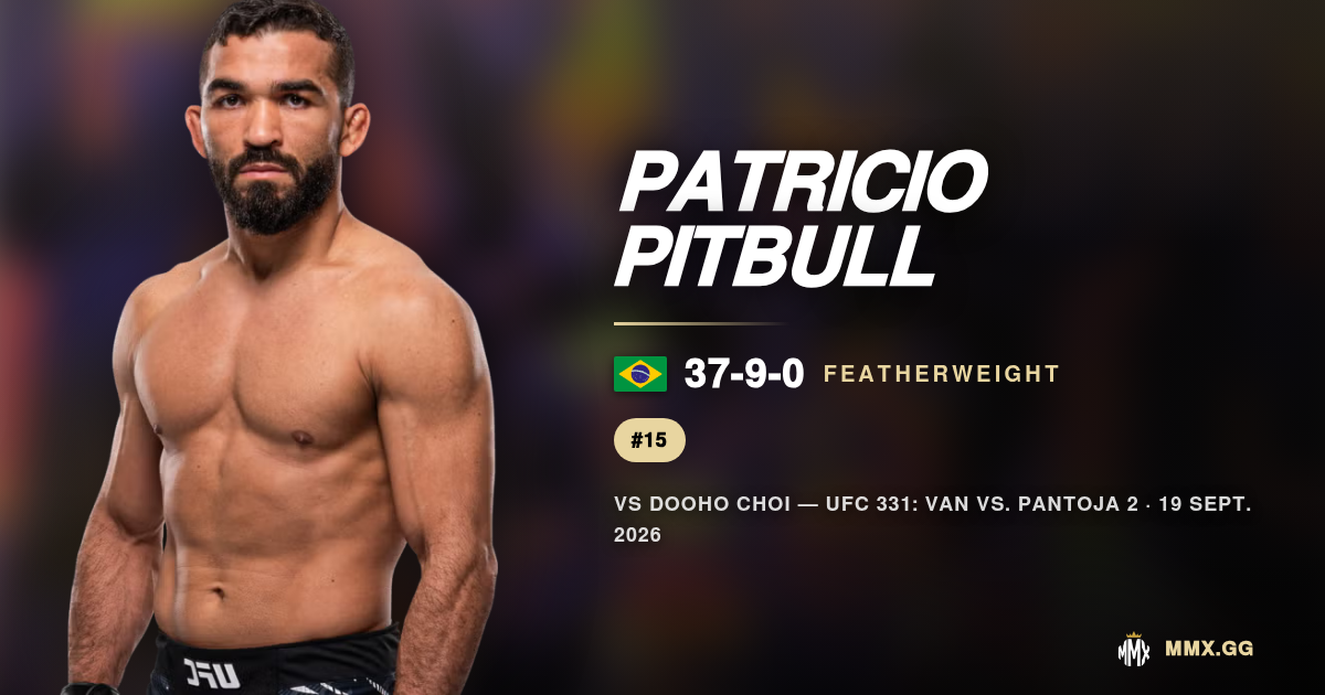 ¿Puede Patricio Pitbull seguir dominando en la UFC?