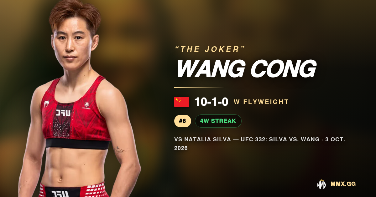 Wang Cong peut-elle enfin décrocher la ceinture ?